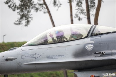 Bezoek vliegbasis Kleine Brogel